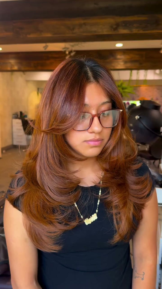 Butterfly Haircut by @lily_scissorhands