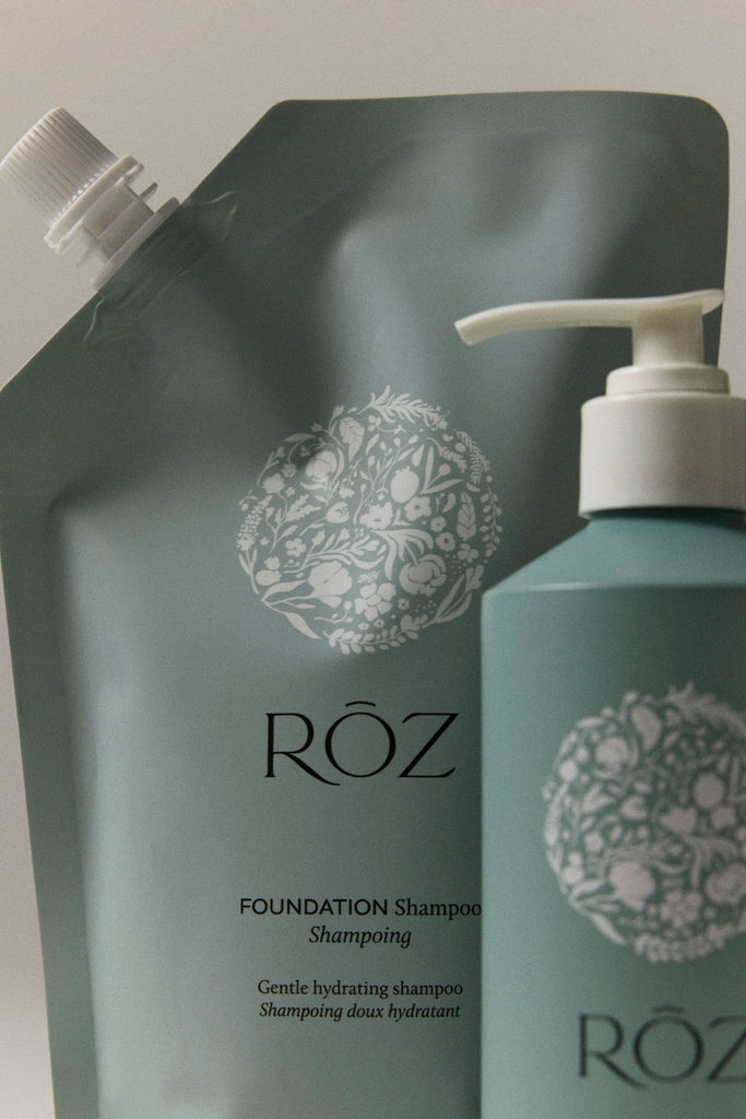 RŌZ - A nature-inspired range of hair products by Mara Roszak
