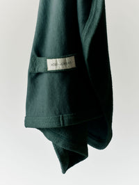 RŌZ Sweatshirt Hair Towel in Spruce