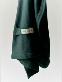 RŌZ Sweatshirt Hair Towel in Spruce